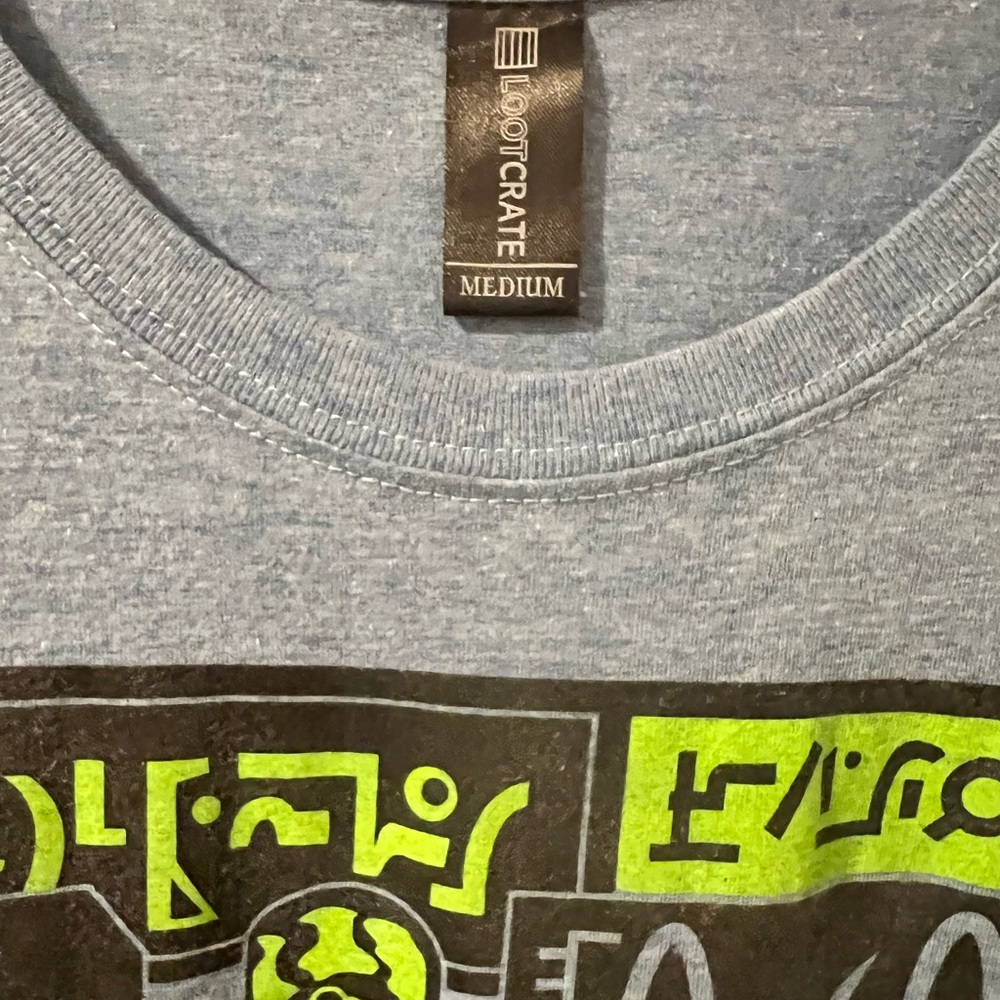 Loot Crate Blue T-Shirt Sz. Medium - Picture 3 of 4